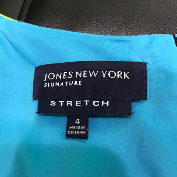Jones New York Caribbean dress 👗 SZ 4 - Picture 3 of 5