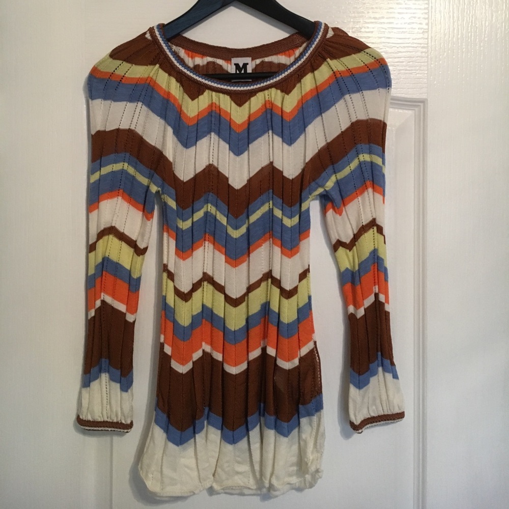 NWOT M Missoni Pointelle Blouse