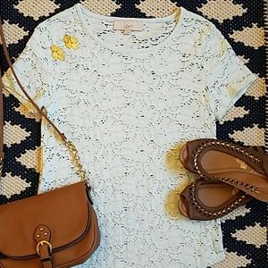 LOFT Lace Tee