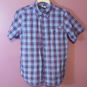 DC shoes boys medium dress shirt