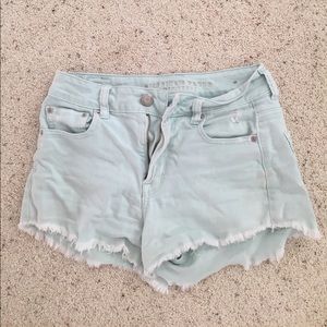 High waisted shorts