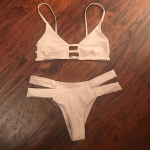 Nude bikini set