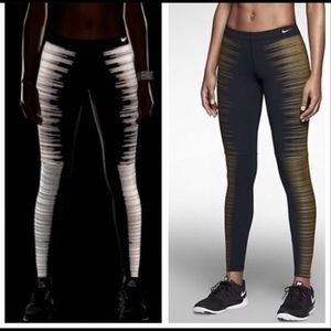 FLASH SALE! Nike FLASH Gold Reflective Leggings