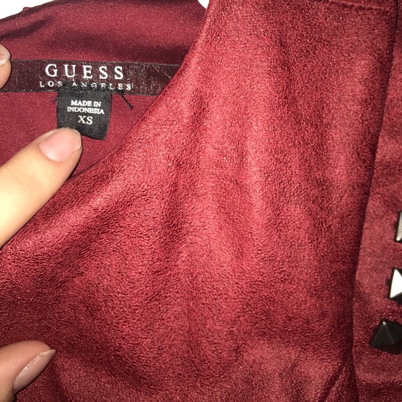 Guess leather peplum top - Picture 5 of 6