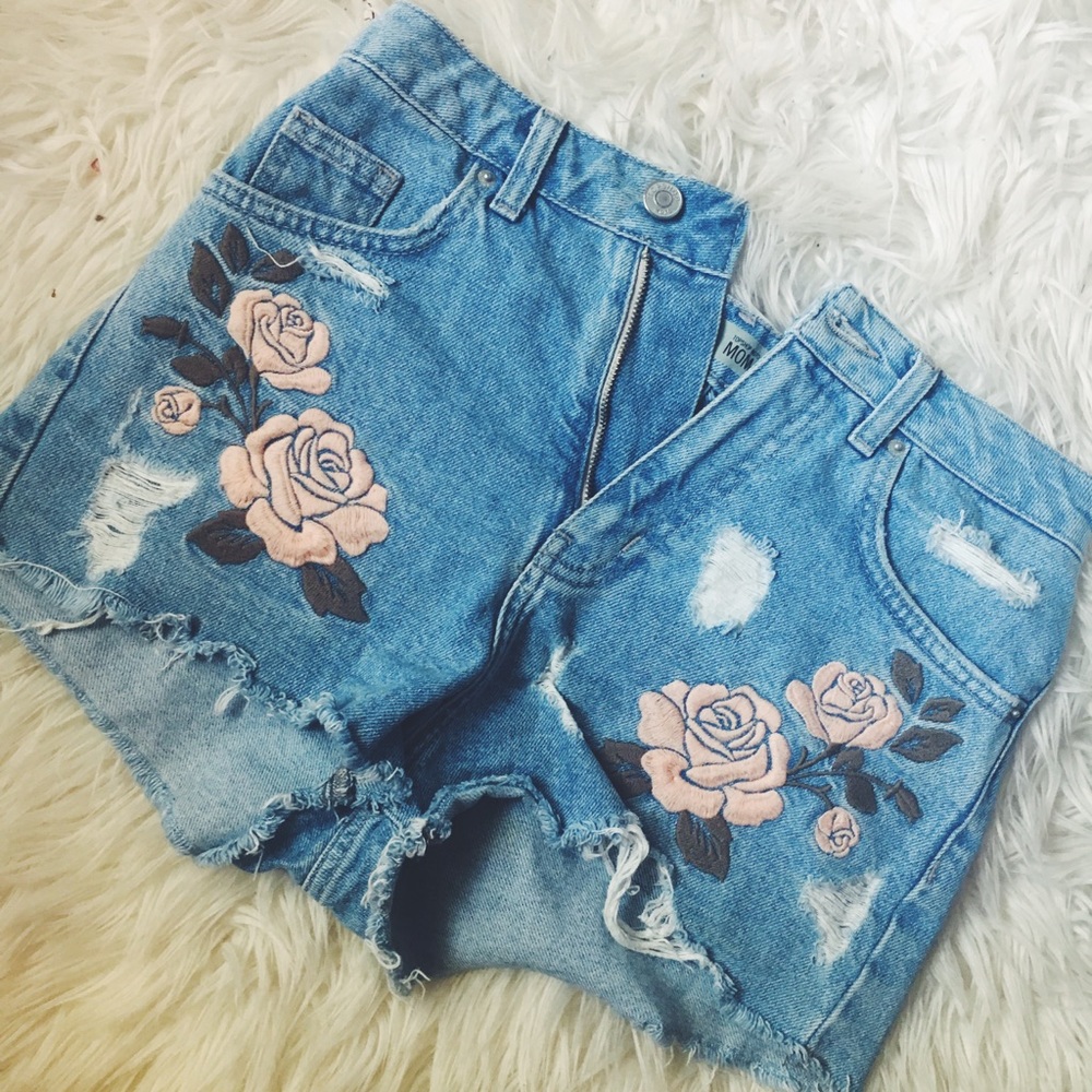 High waisted shorts