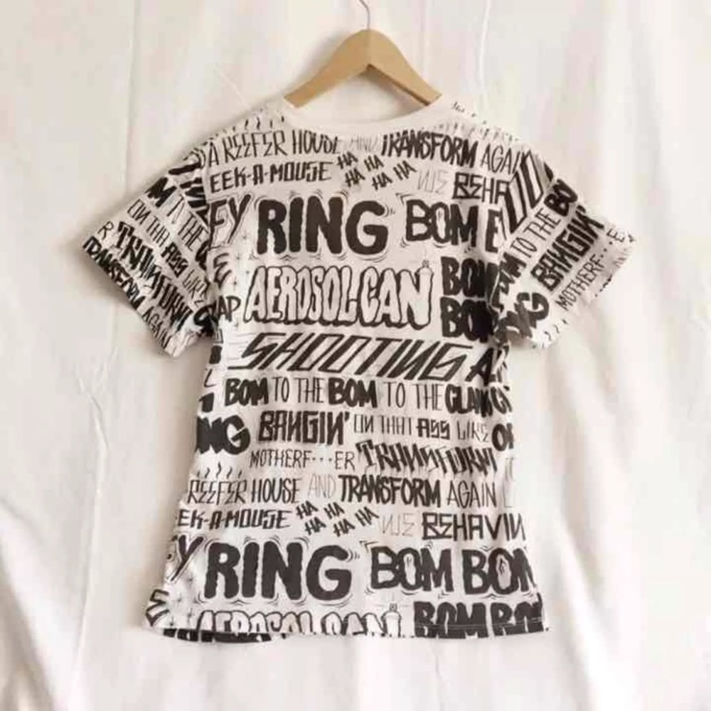 Major Lazer x Rebel8 graphic tee men's M