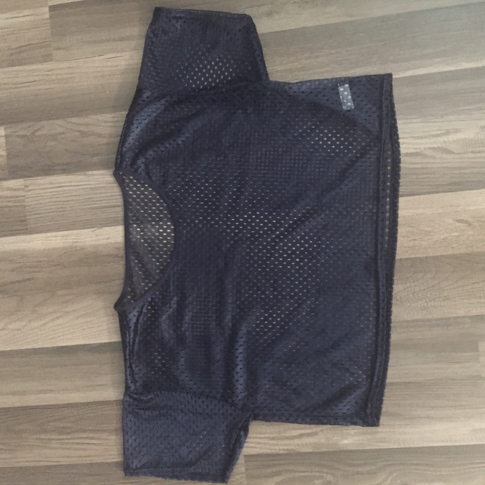 American Apparel mesh crop top one size