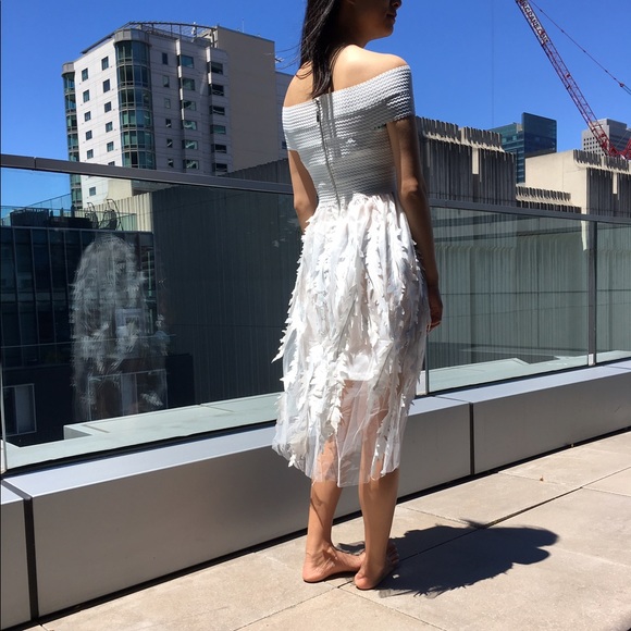 ❤️💜NWT gorgeous summery white dress - Picture 8 of 8