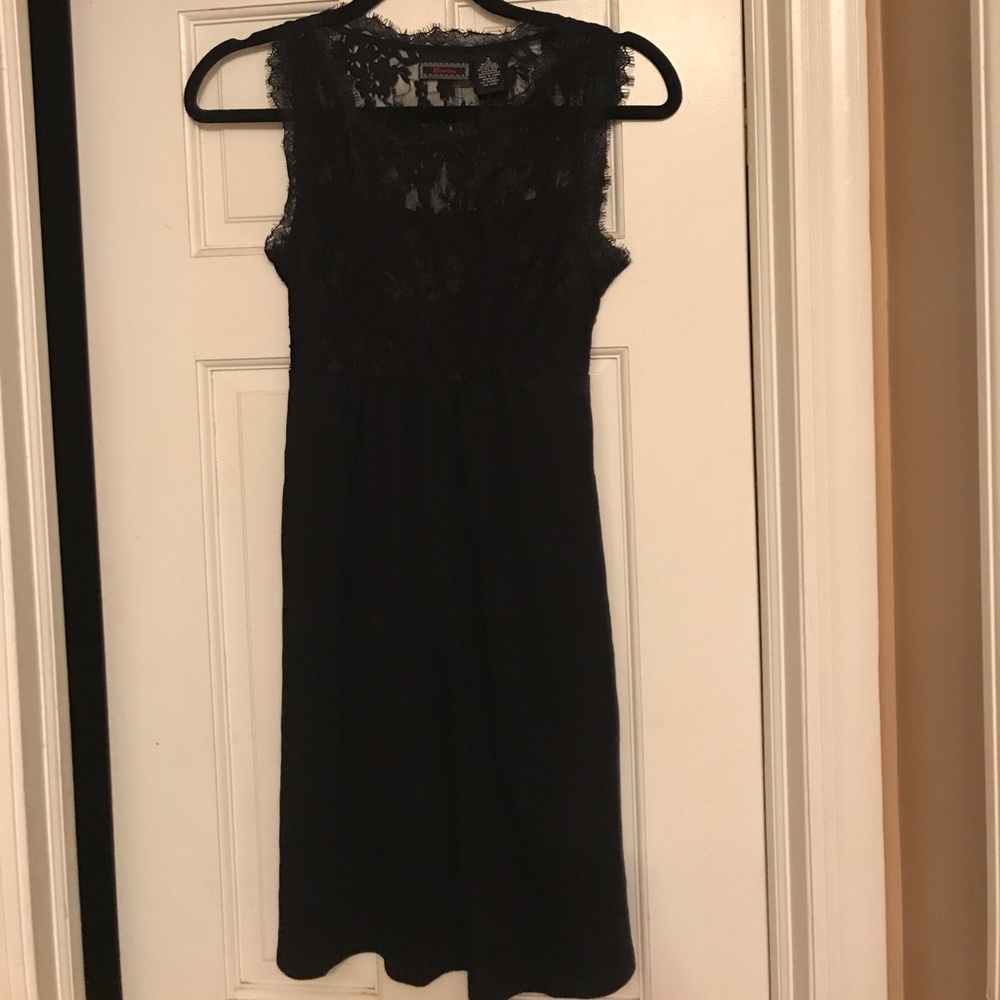 Lace Top Mini Dress