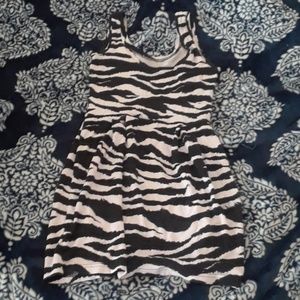 Zebra Print Dress