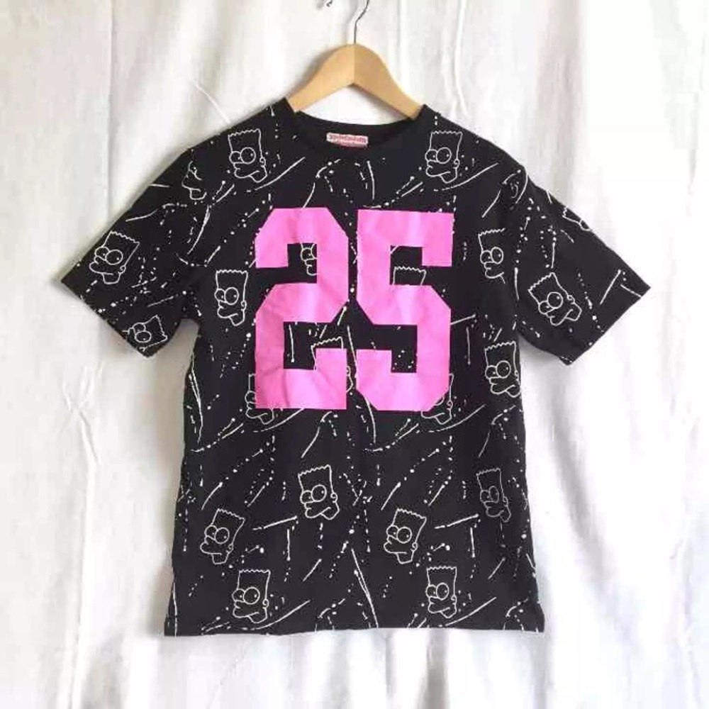 Allover print Bart Simpson tee shirt