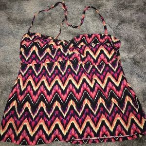 XL women's bathing suit tankini