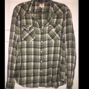 Men's LARGE Levi's Button Up