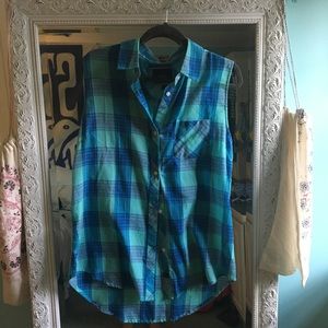 RAILS sleeveless flannel! BRAND NEW