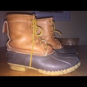 L.L. Bean Boots Shearling-Lined