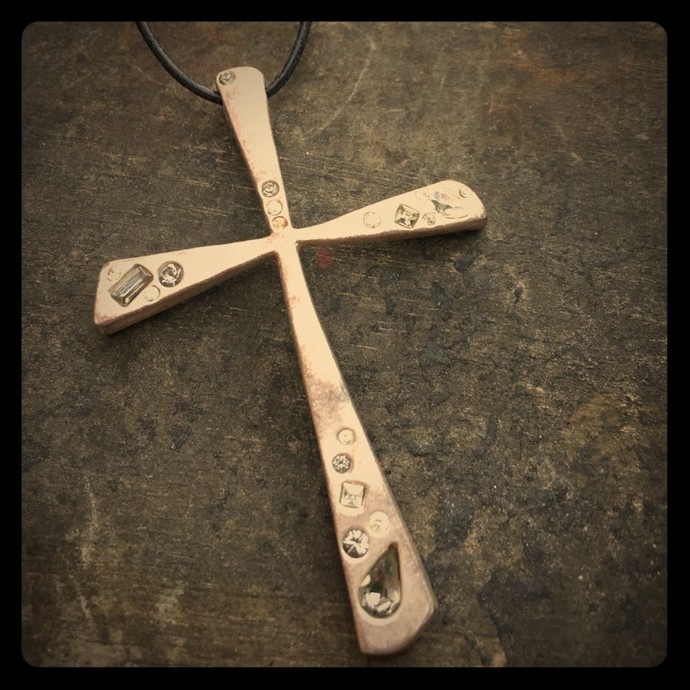 Silver Cross Necklace