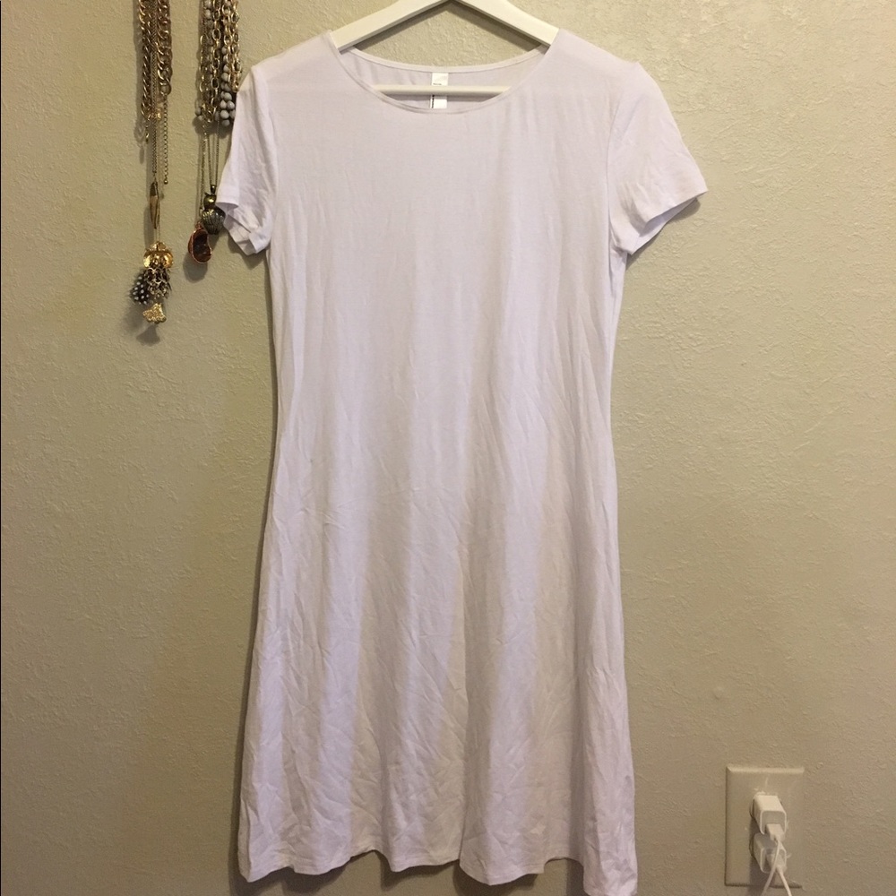 American Apparel white dress