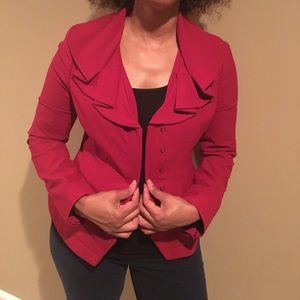 Red Millard Filmore Fitted Blazer Sz. Sm