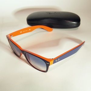 Ray-Ban Wayfarer Orange & Blue Sunglasses