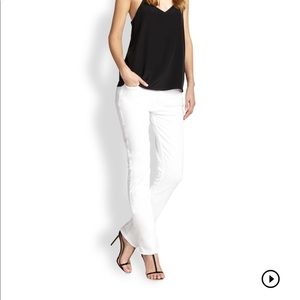 Jen 7 slim straight white by 7 for all mankind.0