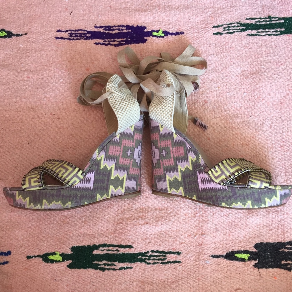 Stuart Weitzman + Theodora Callum Espadrille Wedge