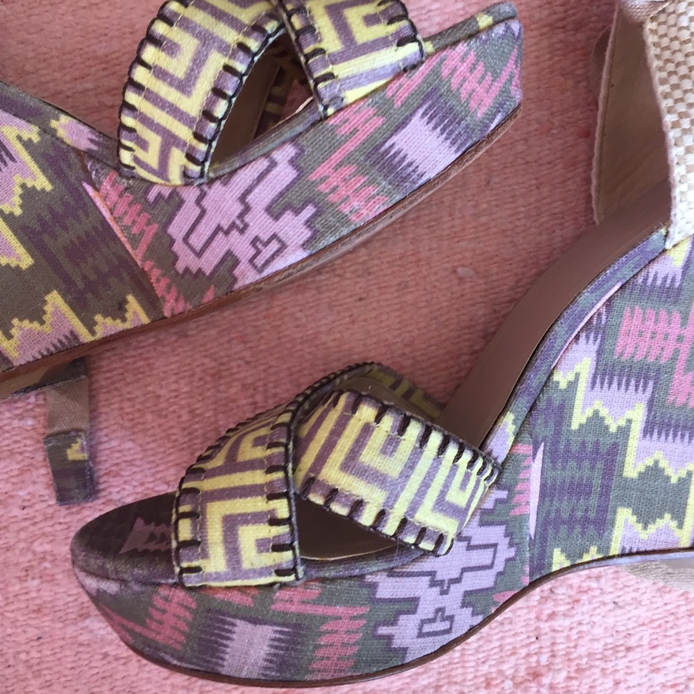 Stuart Weitzman + Theodora Callum Espadrille Wedge View 4