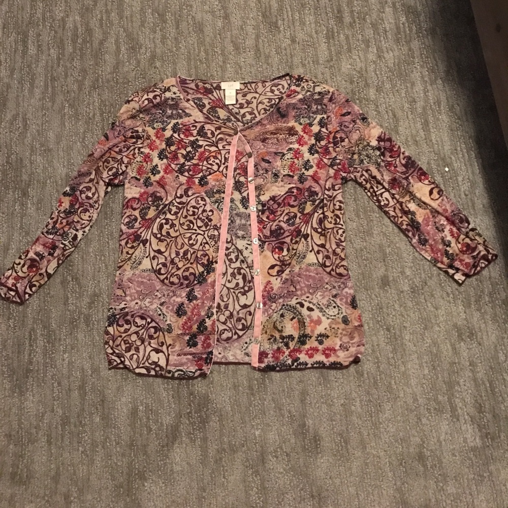 J Jill Patterned Shirt