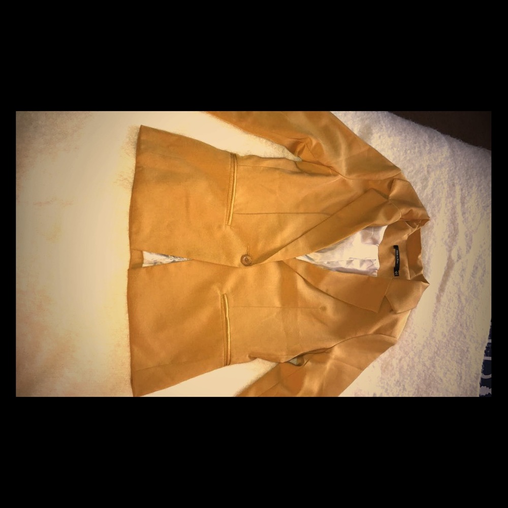 Mustard Blazer