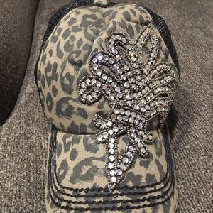 Olive and pique trucker hat