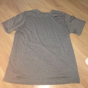 Gray Nike Dri-Fit Shirt