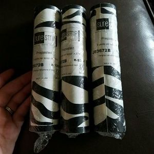 Zebra print wall paper boarders