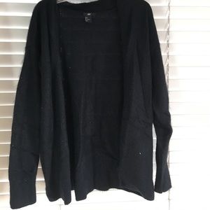 Black h&m cardigan