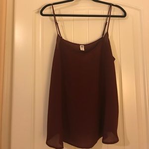 Old Navy Maroon Cami