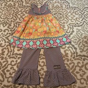 Matilda Jane 2 piece set. Size 6.
