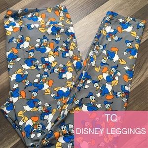 Lularoe TC Donald Duck leggings