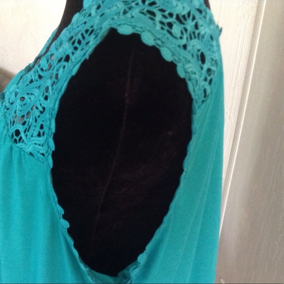 FADED GLORY Tops - TEAL colored dressy tank top. NWOT FADED GLORY Tops - TEAL colored dressy tank top. NWOT