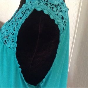 FADED GLORY Tops - TEAL colored dressy tank top. NWOT FADED GLORY Tops - TEAL colored dressy tank top. NWOT