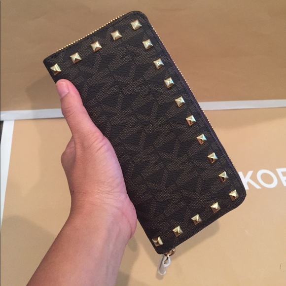 🌷SOLD🌟✅Michael Kors Jet Set Item ZA Brown🌹🌴 - Picture 8 of 8