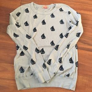 Primp Sailboat long sleeve EUC