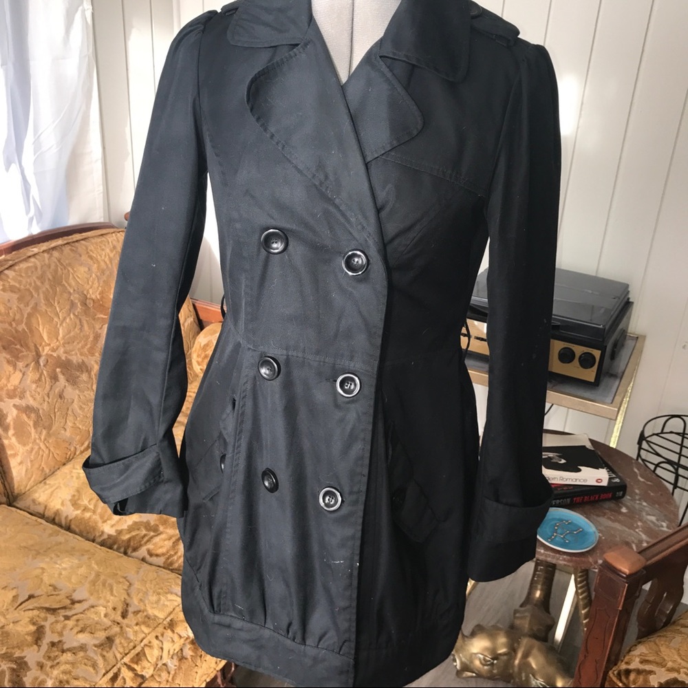Black coat