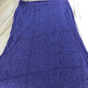 O'Neill Purple Maxi Skirt
