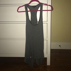 Grey studded express tank