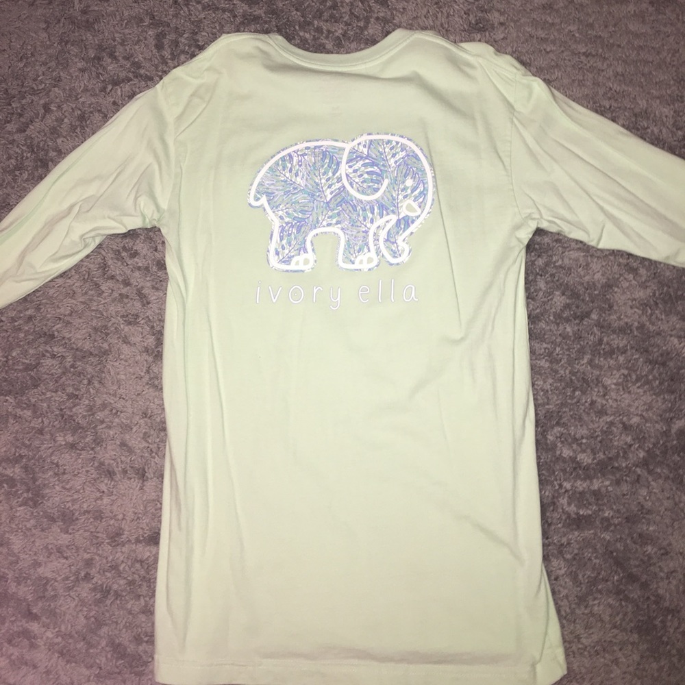 Ivory Ella Long Sleeve Top