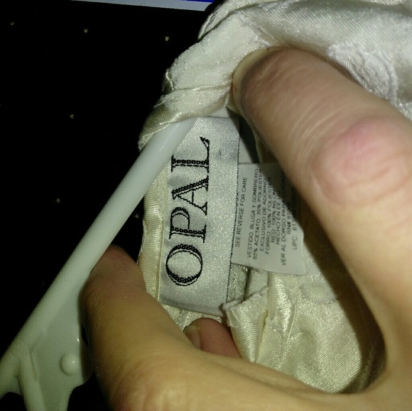 White formal kids toddler dress - Picture 4 of 5