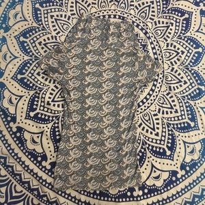 BANANA REPUBLIC Patterned Turtle Neck