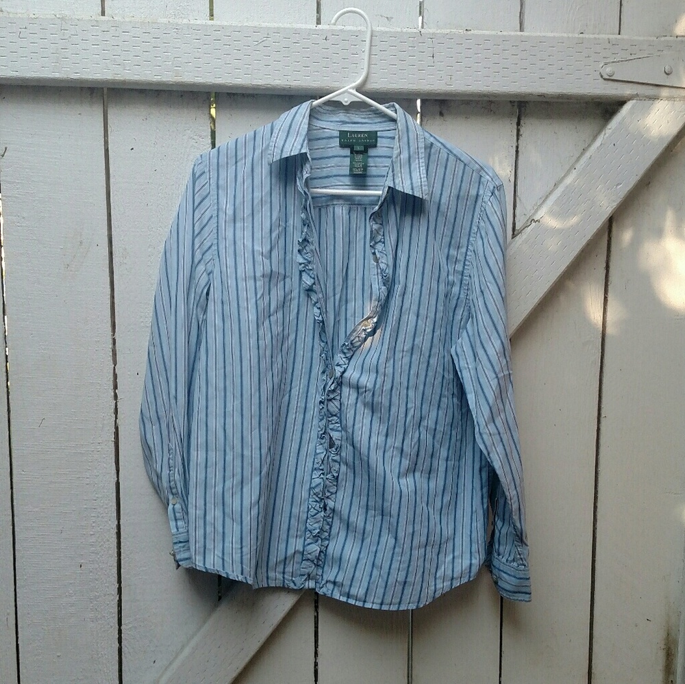 Ralph Lauren Striped Button Down