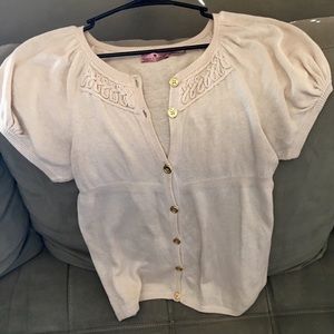 Juicy Couture sleeveless cardigan