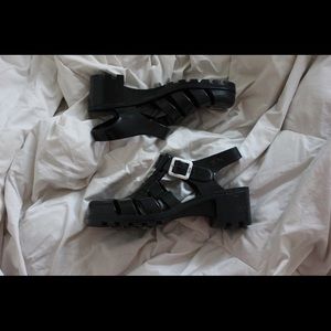 JuJu Jelly Sandals UK Size 8
