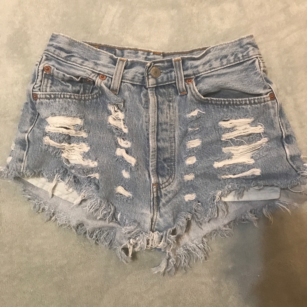 Levi High Waisted Shorts