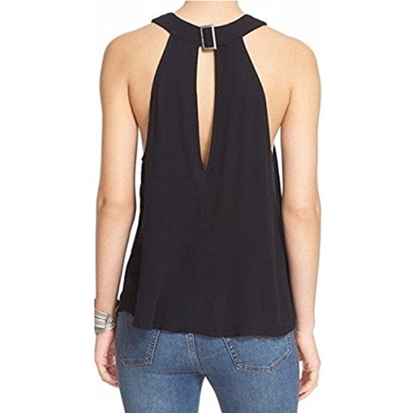 Free People 'Twist Shout' Front Keyhole Tank. B102 - Picture 3 of 8